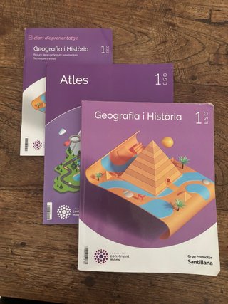 Llibres Geografíai historia 1 ESO
