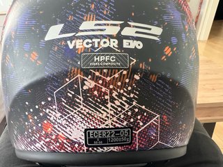 Casco Integral LS2 Vector evo Talla S