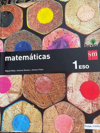 Matemáticas 1o ESO : Savia