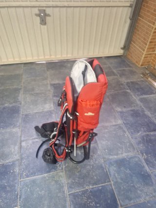 Mochila Portabebés Montaña Roja