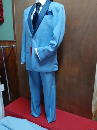 Abito uomo blu taglia 50 stupendo