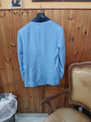 Abito uomo blu taglia 50 stupendo