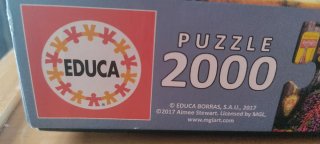 Puzzle Educa 2000 piezas Tienda Colorida