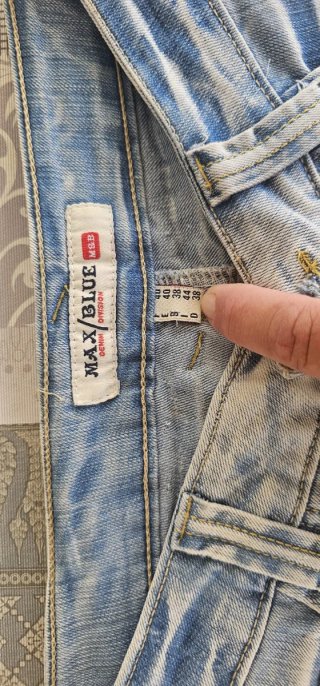 Pantalón corto vaquero MAX/BLUE Talla L