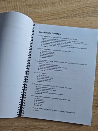 Libro de test común y específico para TCAE