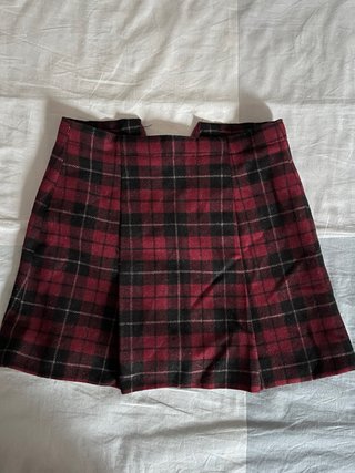Falda vintage cuadros