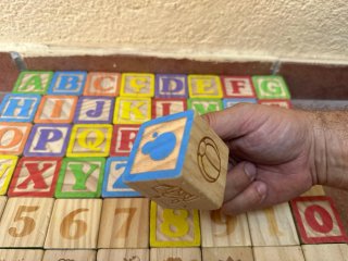 Bloques de Madera Educativos para Bebés