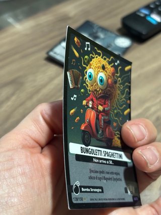 Carta rara Brainrot Bungoletti Spaghettini