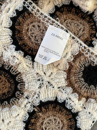 Chaqueta Crochet TU Talla Única