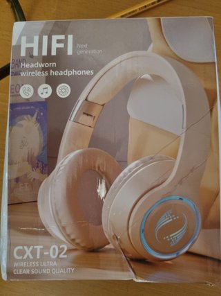 Cuffie Wireless Isolamento Acustico Viola