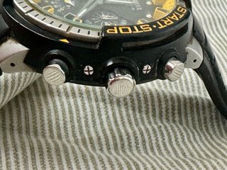 Reloj Pulsar Chronograph VD53-X189 Negro/Amarillo