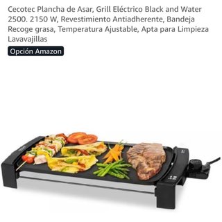 Cecotec Plancha Eléctrica Grill 45x25cm