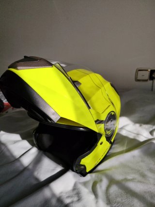 Casco Acerbis Amarillo flúor talla L