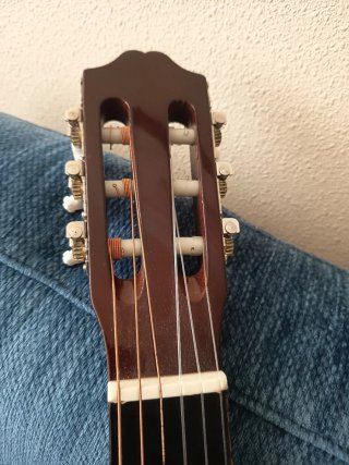 Guitarra Española Rocío , Naranja con Funda