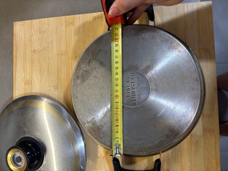 Olla Acero Inoxidable con Termómetro