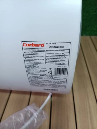 Termo Eléctrico Corberó Horizontal 47L