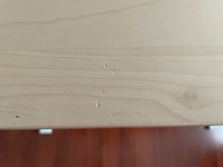 Tablero de extensión MITTZON de abedul 120x48cm