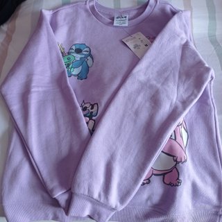 Jersey Morado Stitch Disney Primark Talla 12-13 Añ