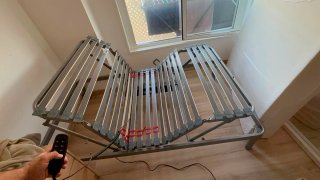 Cama articulada eléctrica con mando – Como nueva