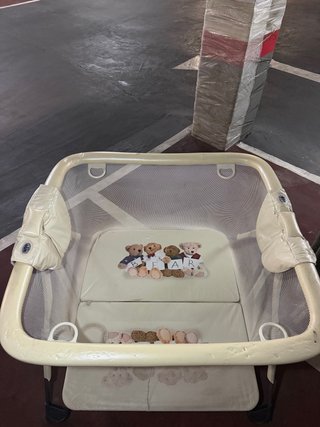 Corralito infantil con ositos