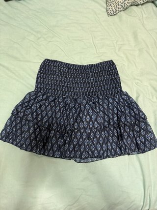Falda pantalón estampada talla única