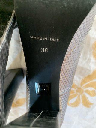 Scarpe Effetti Vera Pelle Made in Italy Tg 38