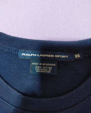 Maglia Polo Ralph Lauren donna XS blu navy