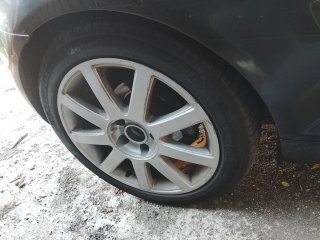 Llantas Audi 17 5x112 con Neumáticos Michelin