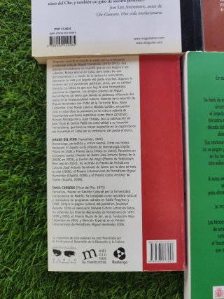 Lote de libros relacionados con Cuba