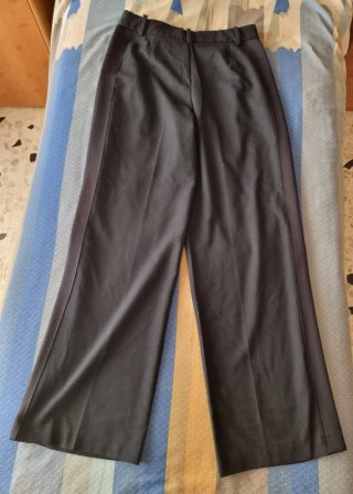 Pantaloni blu eleganti