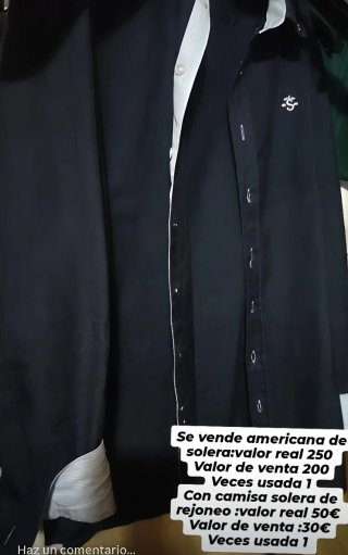 Traje de gala negro