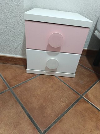 Conjunto Mueble, Mesita y Base Colchón