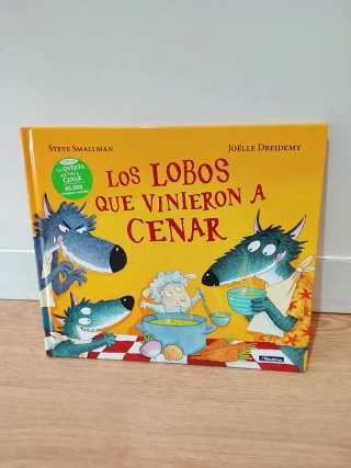 Libro infantil Losnlobos que vinieron a cenar