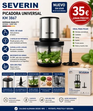 Picadora Universal SEVERIN KM 3867