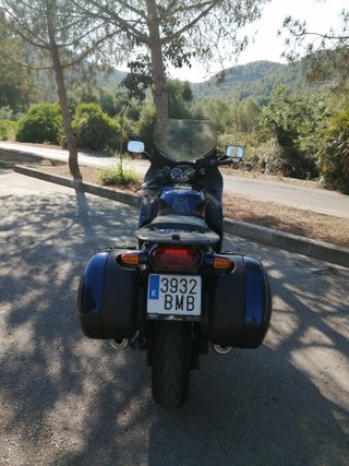Triumph Trophy 900 Azul