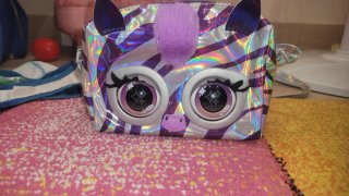 Purse Pets Cebra Holográfica