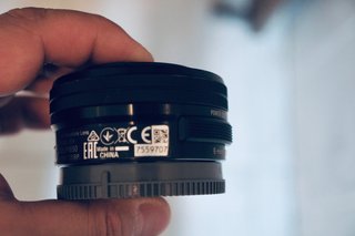 Objetivo Sony 16-50 mm