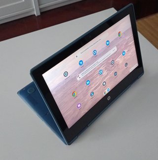 Chromebook HP Táctil 10X26EA Azul