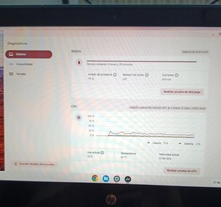 Chromebook HP Táctil 10X26EA Azul