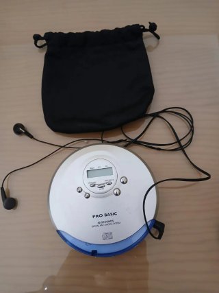 Reproductor CD Pro Basic con Auriculares