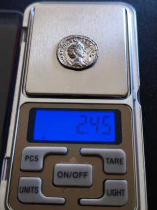 Moneda Romana Emperatriz Herennia Etruscila