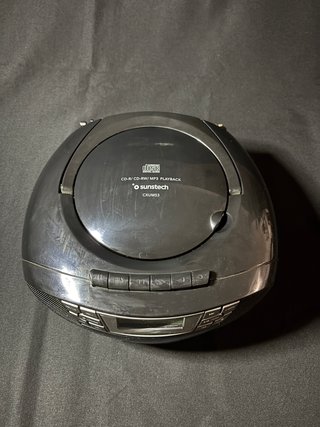 Radio CD Casete Sunstech CXUM53 USB MP3 FM