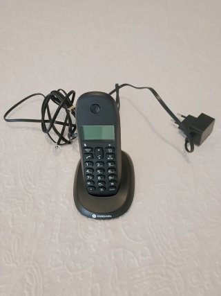 Teléfono Inalámbrico Motorola Negro