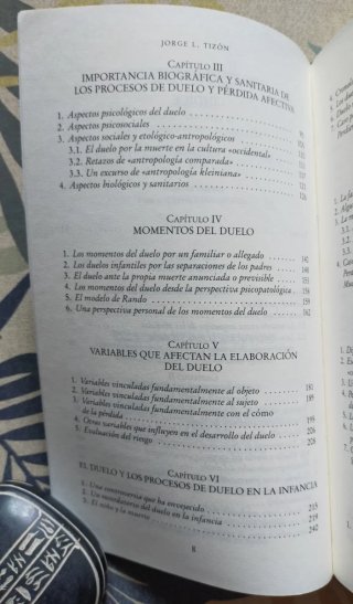1* edición. Pérdida, pena, duelo. Jorge L. Tizón.