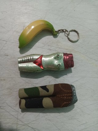 Lote 3 mecheros figuras
