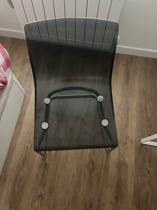 Silla Tobias Ikea Transparente Gris