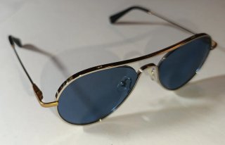 Gafas de sol GIGI plateadas y azules