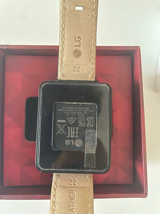 LG G Watch LG-W100 Smartwatch Negro