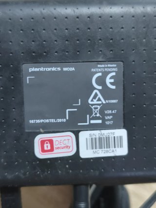 Plantronics Sistema Auriculares Inalámbricos DE