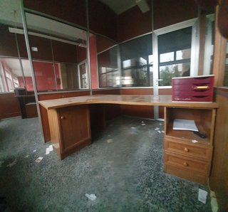Mesa de Oficina Esquinera Madera